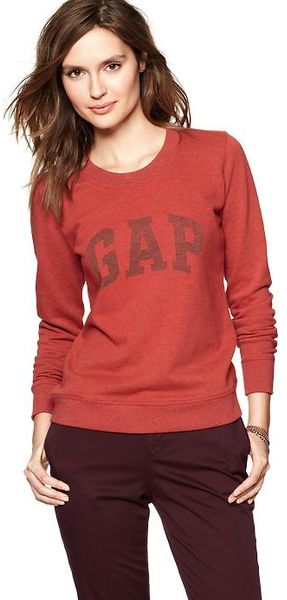 gap red blouse