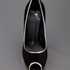 Giuseppe Zanotti Peep Toe Pump in Black - Lyst