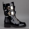 Giuseppe Zanotti Buckled Boots in Black (gold) - Lyst