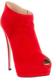 Giuseppe Zanotti Peep Toe Shoe Boot - Lyst