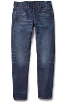 Levi's Vintage Clothing 501 Washed Straight Leg Jeans - Lyst