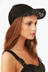 Nasty Gal Lace Cap