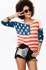 Nasty Gal Born in The Usa Knit