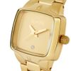 Nixon Gold Finish Square Face Bracelet Watch in Gold (yellowgold) - Lyst