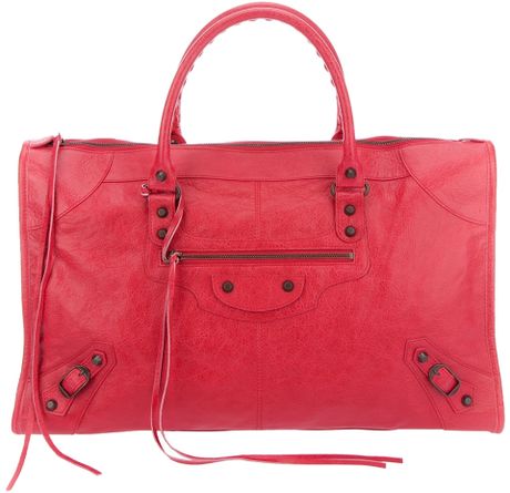 Balenciaga Classic Work Tote in Pink - Lyst