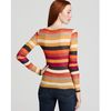 Bcbgmaxazria Top Leah Boat Neck Striped in Multicolor (bright raspberry combo) - Lyst