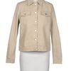 Helmut Lang Denim Outerwear in Beige - Lyst
