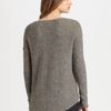 Helmut Lang Asymmetrical Wool Sweater in Gray (grey) - Lyst