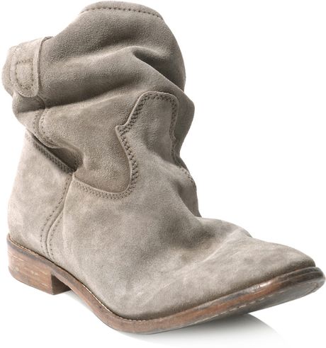 isabel marant boots grey