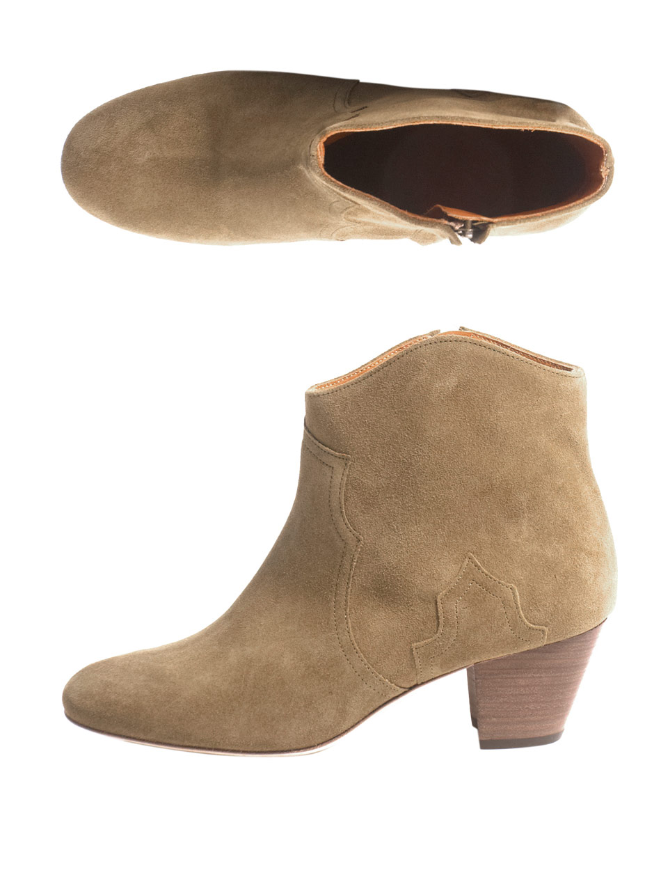 isabel marant dicker boots beige