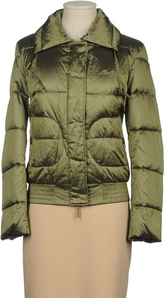 Liu Jo Down Jacket in Green - Lyst