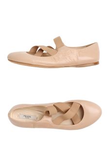 Prada Ballet Flats - Lyst