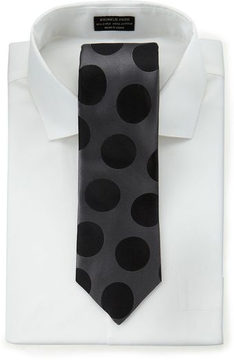 Ted Baker Dot Silk Tie  - Lyst