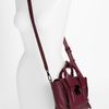 3.1 Phillip Lim Pashli Mini Leather Satchel in Red (aubergine) - Lyst