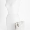 3.1 Phillip Lim Portfolio Oversized Leather Clutch in White (speckled white) - Lyst