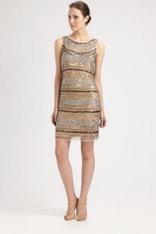 Aidan Mattox Beaded Dress - Lyst