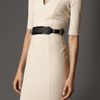 Burberry Crêpejersey Tailored Dress in Beige (trench) - Lyst