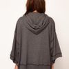 Cheap Monday Oversized Hoody in Gray (grey) - Lyst