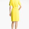 Diane Von Furstenberg Shannon Silk Wrap Dress in Yellow (acid lemon) - Lyst