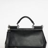 Dolce & Gabbana Miss Mamma Leather Satchel in Black (nero) - Lyst
