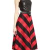 Michael Kors Leather Double Faced Cashgora Dress in Black - Lyst