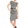 Michael Kors Stretch Wool Silk Donegal Dress in Gray (grey) - Lyst