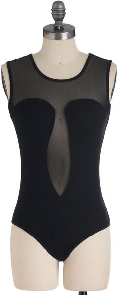 ModCloth Take Center Stage Bodysuit - Lyst