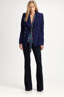 Rachel Zoe Fay Peacoat - Lyst