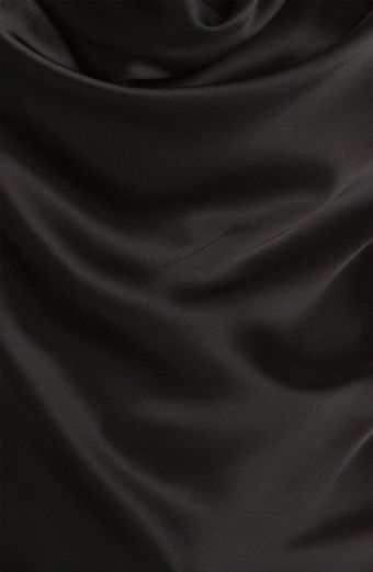St. John Collection Cowl Neck Liquid Satin Blouse - Lyst