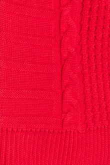 St. John Yellow Label Cable Knit Bomber Jacket - Lyst