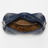 Versace Versace Medium Leather Flap Satchel in Blue (blu notte) - Lyst