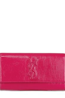 Yves Saint Laurent Belle Du Jour Patent Clutch - Lyst