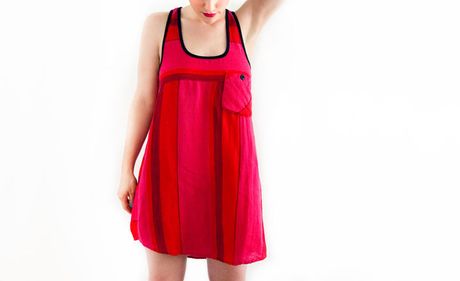 Ace & Jig Racerback Mini Dress in Pink - Lyst