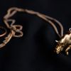 Cold Picnic Rhino Pendant in Gold (animal) - Lyst