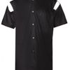 Comme Des Garçons Cut Out Shoulder Shirt Black in Black for Men - Lyst