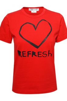 Comme Des Garçons Comme Des Garçons Refresh T Shirt Red - Lyst