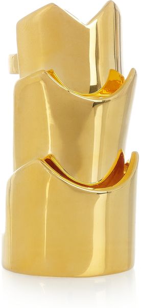 Eddie Borgo Hinged Goldplated Ring - Lyst
