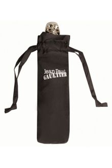 Jean Paul Gaultier Skull Folding Umbrella Black - Lyst