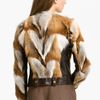 Kelly Wearstler Winston Genuine Fox Fur Jacket in Multicolor (brick) - Lyst