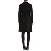 Narciso Rodriguez Belted Reversible Coat in Black - Lyst