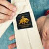 Partners & Spade Petra Hand Painted Tie in Beige for Men (natural) - Lyst