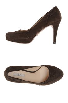 Prada Platform Pumps - Lyst