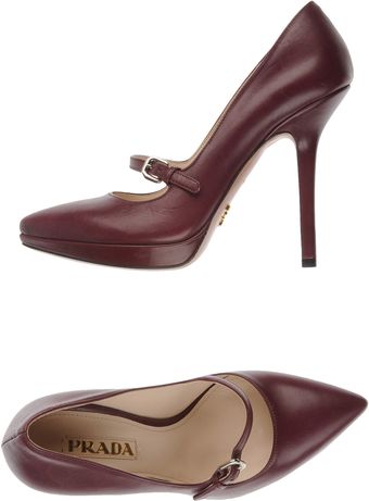 Prada Platform Pumps - Lyst