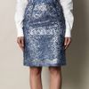 Preen Eva Lace Skirt in Blue - Lyst