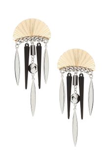 Topshop Fan Spike Earrings - Lyst