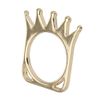 Topshop Multi Crown Ring in Gold - Lyst