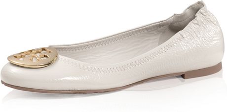 tory burch patent leather flat