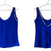 Tucker Blue Flute Tank in Blue - Lyst