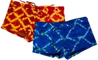 Wren Batik Print Shorts - Lyst
