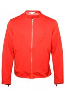 Y-3 Biker Track Top Jacket Lava Red - Lyst